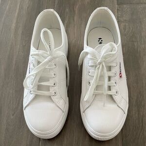 Superga leather sneakers
